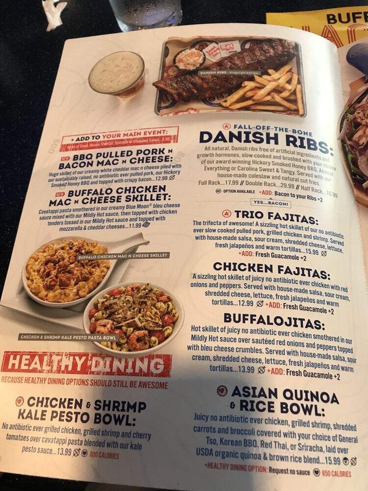 Arooga's - Allentown, PA menu_pic