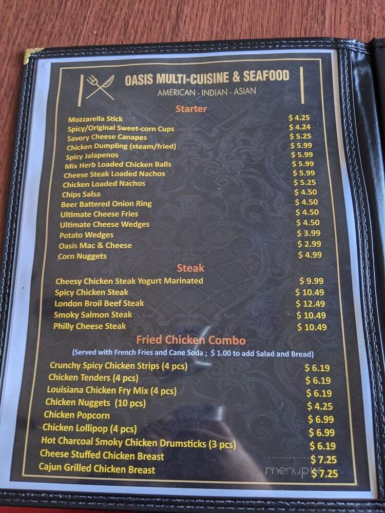 Oasis Multi Cuisine & Seafood - Baton Rouge, LA