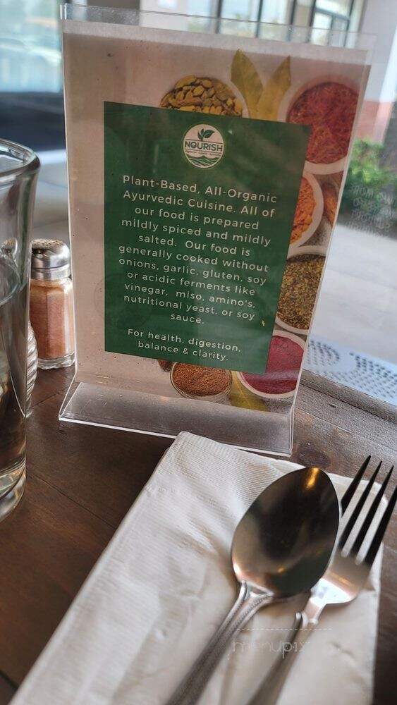 Nourish - Costa Mesa, CA menu_pic
