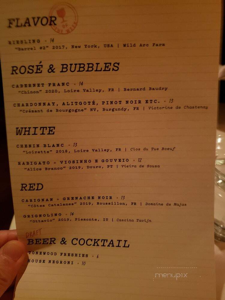 Le Caveau - Philadelphia, PA menu_pic