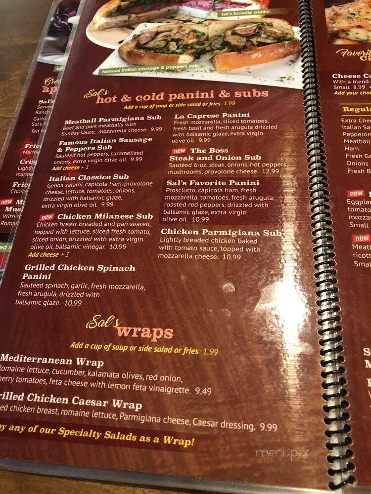 Sal's Italian Ristorante - Fort Lauderdale, FL menu_pic