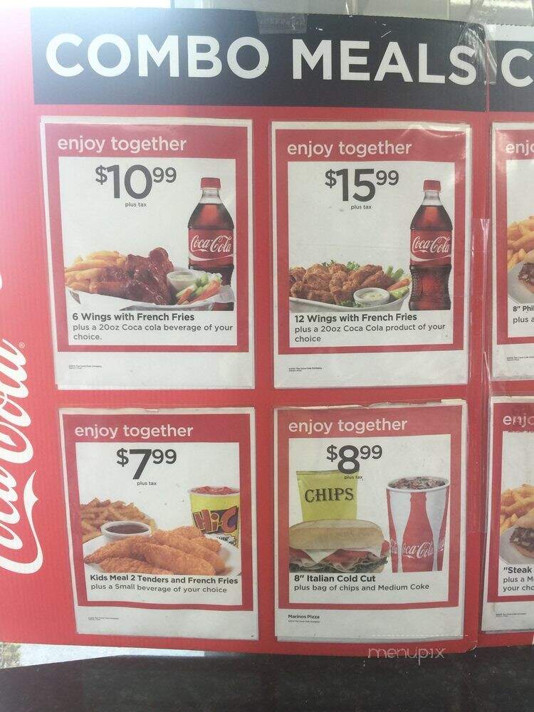 Marinos Pizza Subs - Alexandria, VA menu_pic