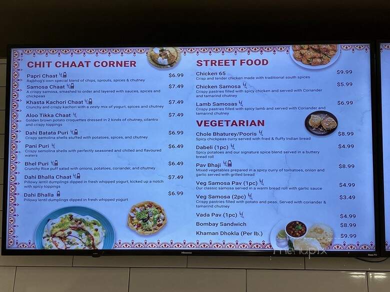 Rajbhog Indian Market And Cafe - Cranberry Twp, PA menu_pic