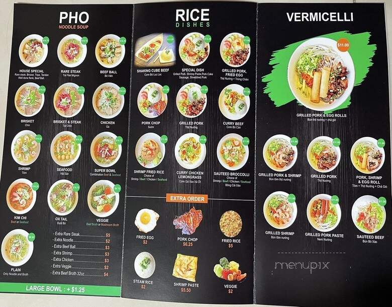 Pho House 99 - Garden Grove, CA menu_pic