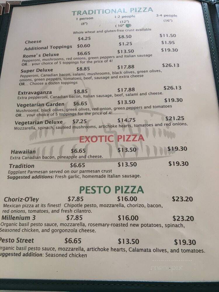 Rome’s Pizza - San Antonio, TX