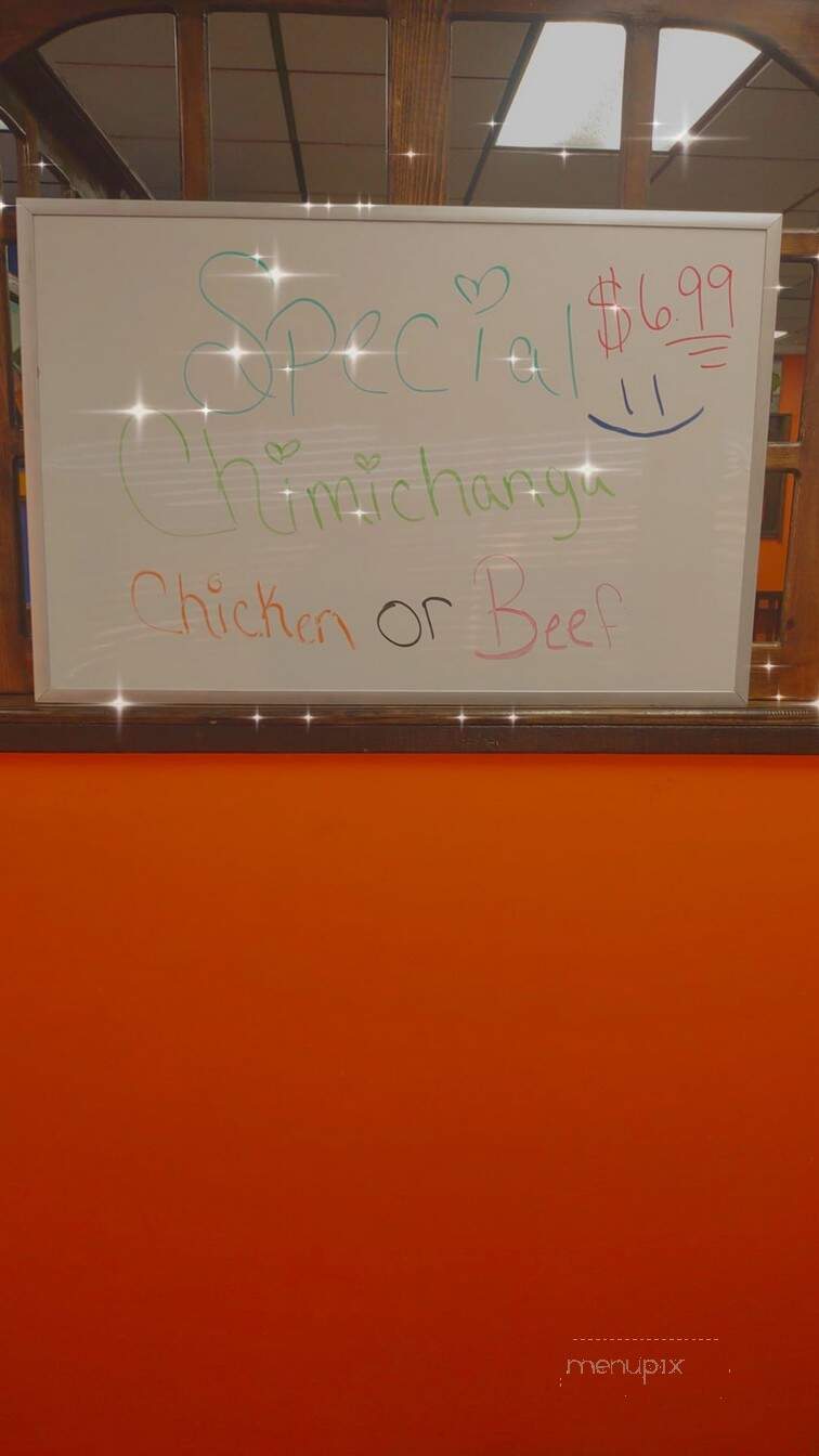 El Mexicano - Liberty, KY menu_pic
