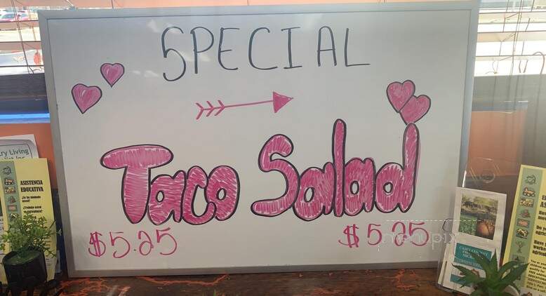 El Mexicano - Liberty, KY menu_pic