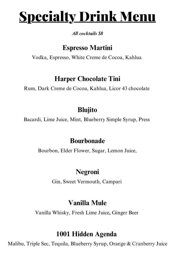 Ten O One Club - Green Bay, WI menu_pic