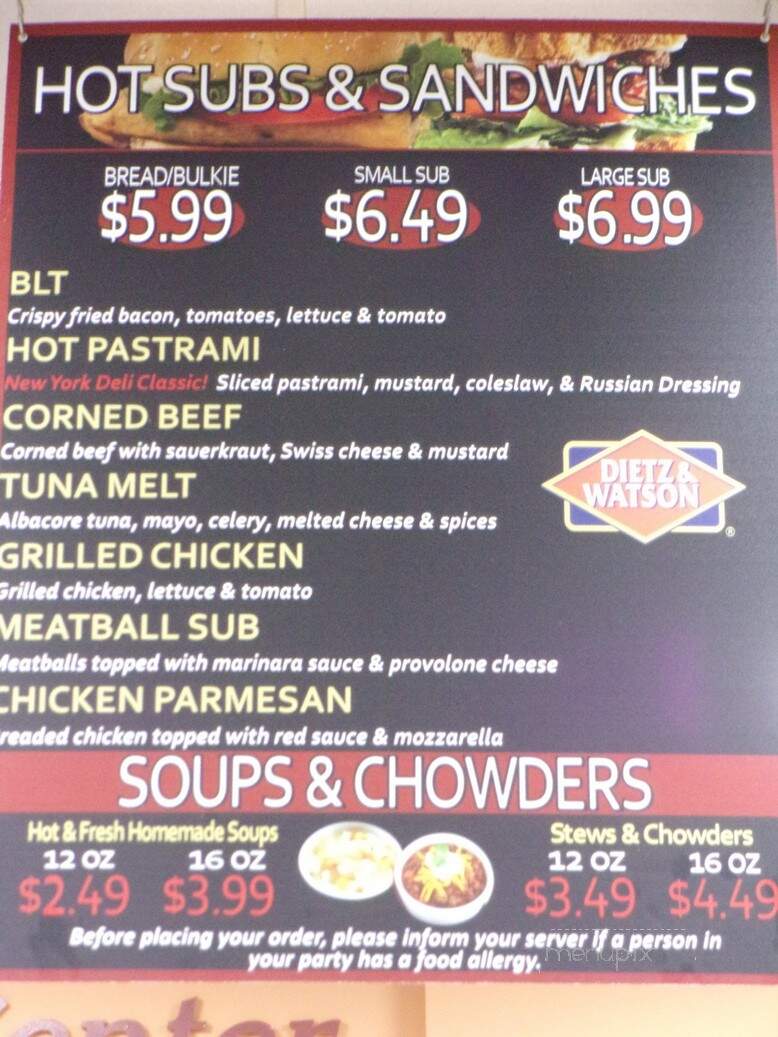 Town Pantry - Winchester, MA menu_pic