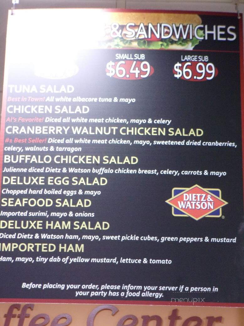 Town Pantry - Winchester, MA menu_pic
