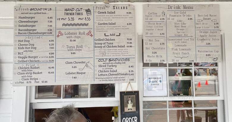 Charlie's Restaurant - Ogunquit, ME menu_pic