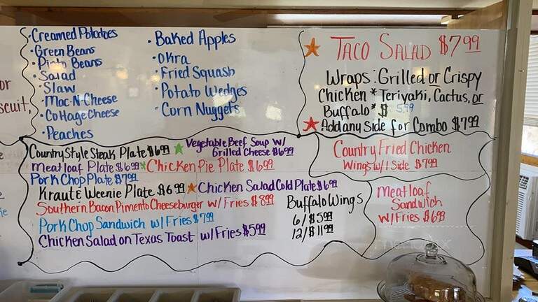 Country Corner Cafe - Ronda, NC menu_pic