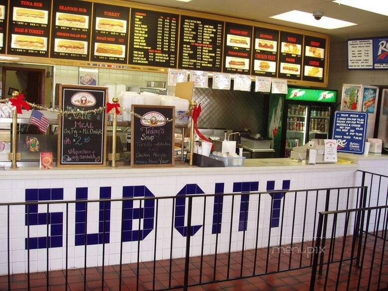 Submarine City - Orland Park, IL menu_pic