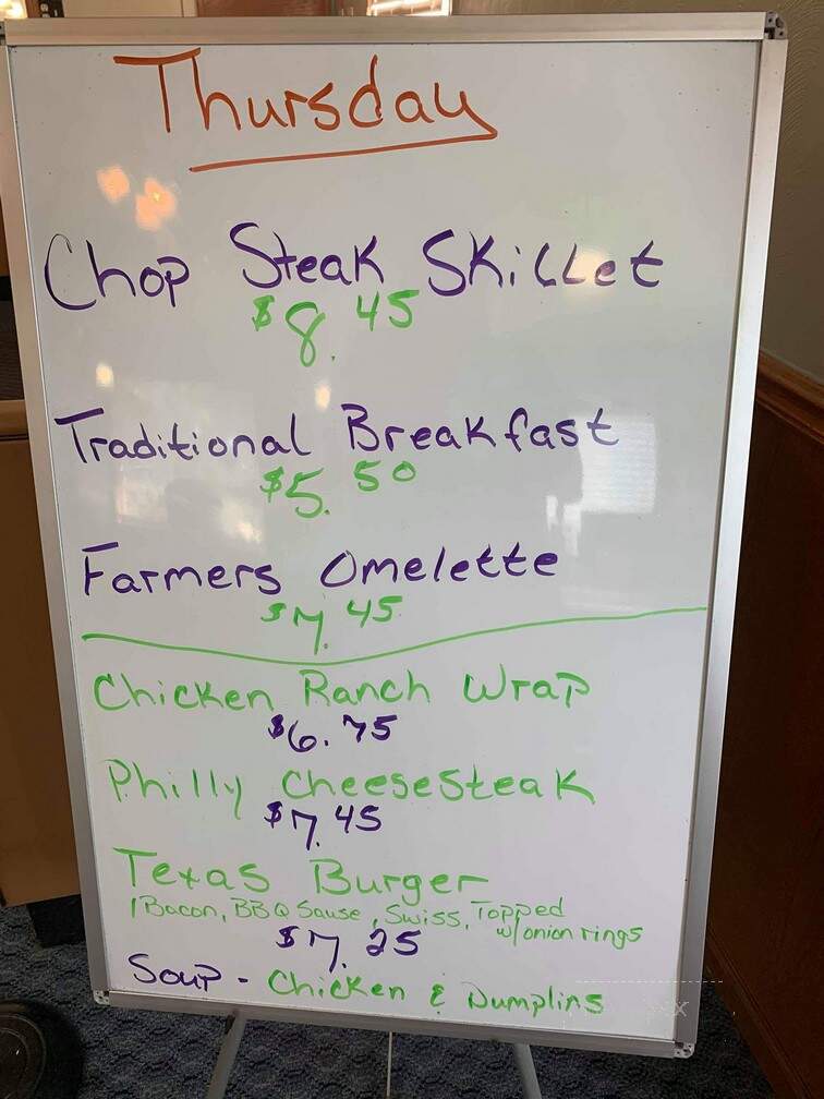 Spring Garden Restaurant - Camanche, IA menu_pic