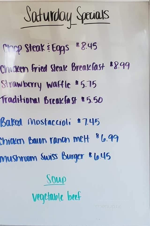 Spring Garden Restaurant - Camanche, IA menu_pic