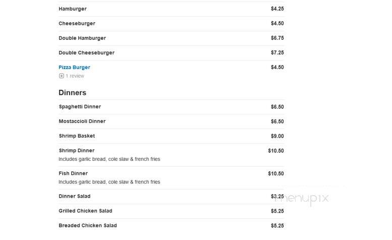 Pizza Place - Round Lake Park, IL menu_pic