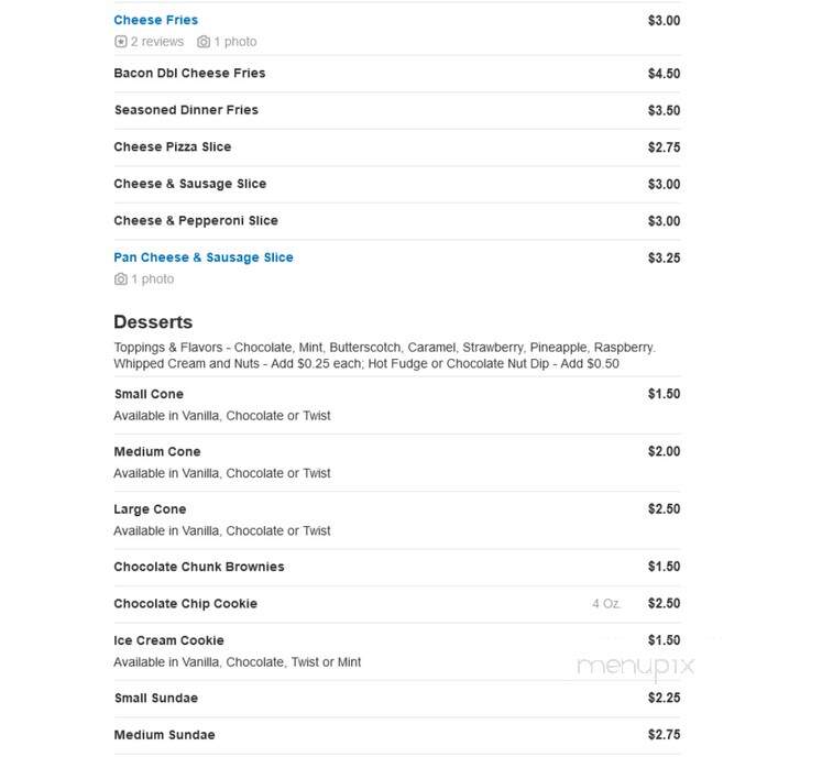 Pizza Place - Round Lake Park, IL menu_pic