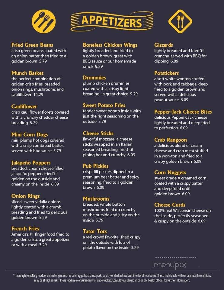 Palace - Red Cloud, NE menu_pic