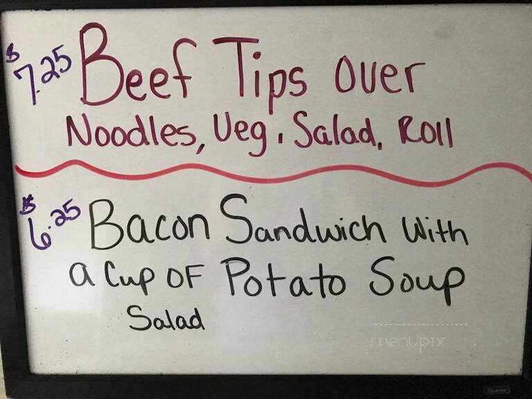 Merrillan Cafe - Merrillan, WI menu_pic