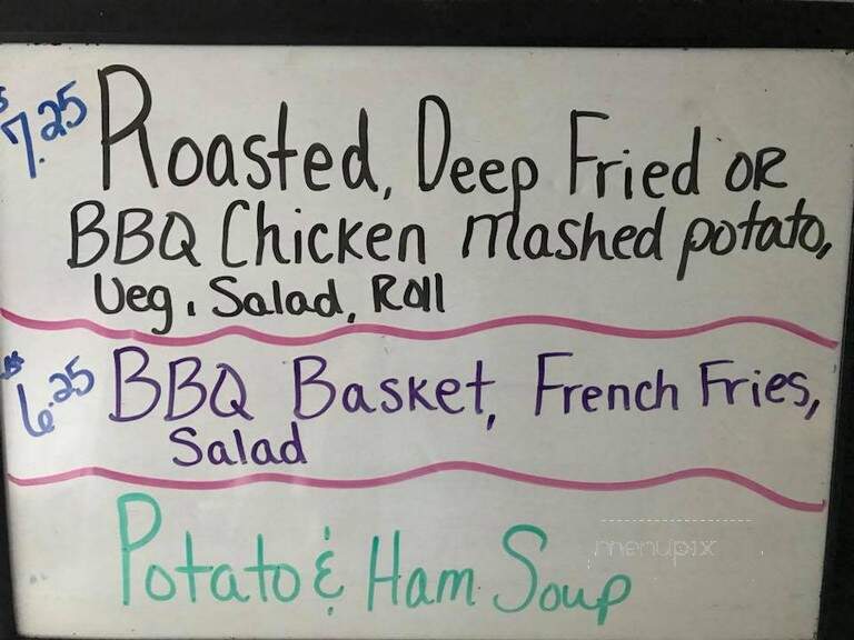 Merrillan Cafe - Merrillan, WI menu_pic