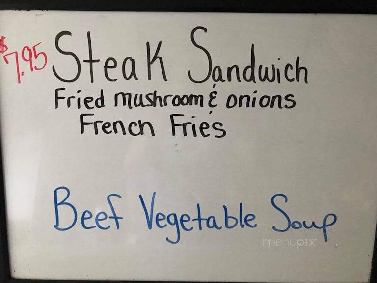 Merrillan Cafe - Merrillan, WI menu_pic