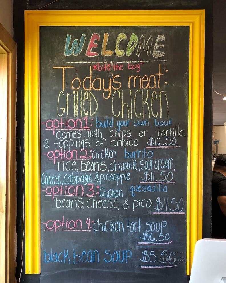 Maiz - South Kingstown, RI menu_pic