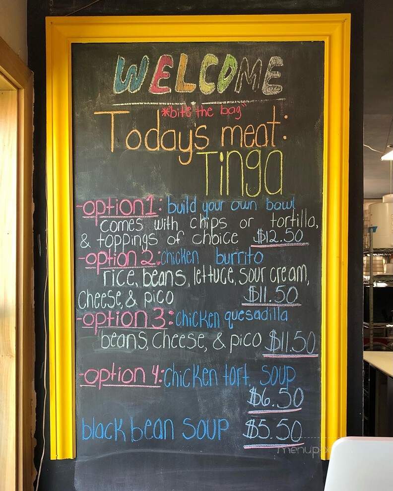 Maiz - South Kingstown, RI menu_pic