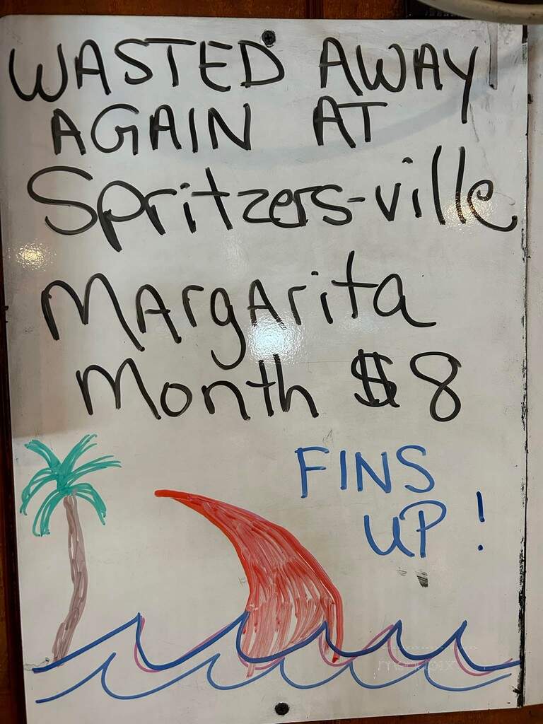 Spritzers - Pascoag, RI menu_pic