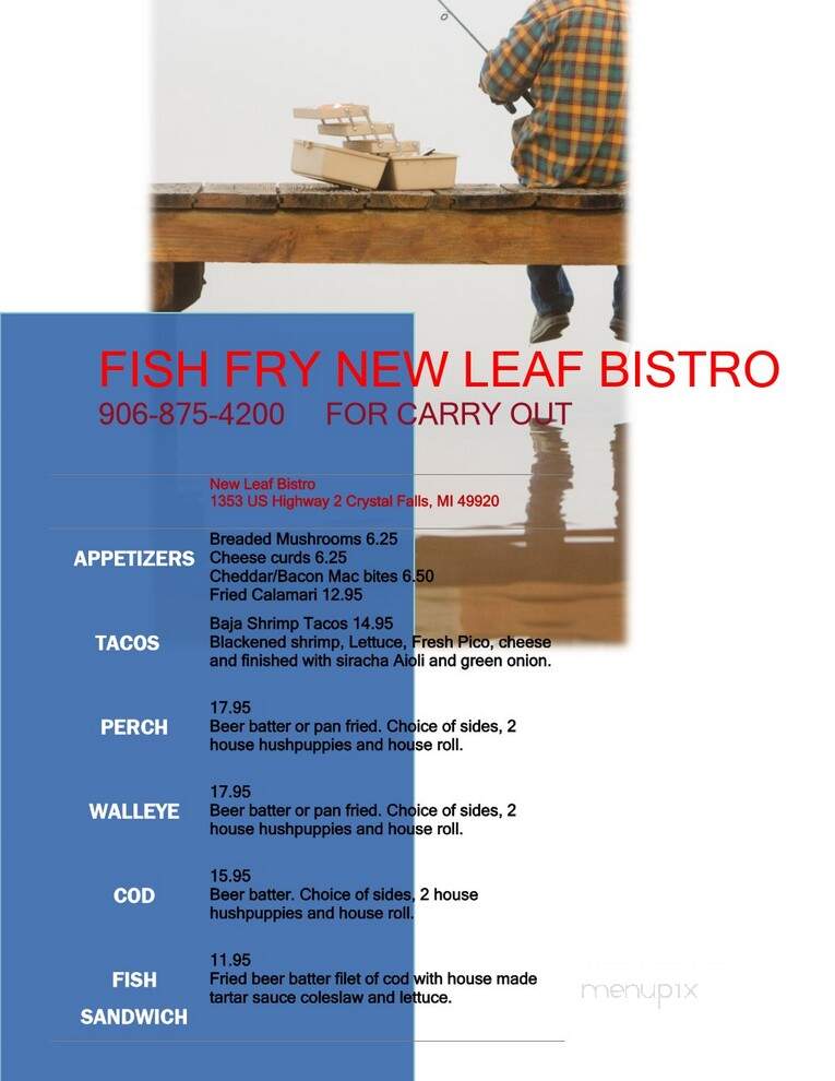 New Leaf Bistro - Crystal Falls, MI