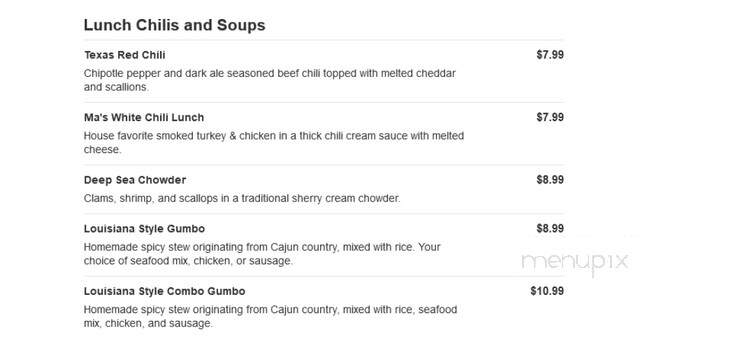 BoatHouse - Stamford, CT menu_pic