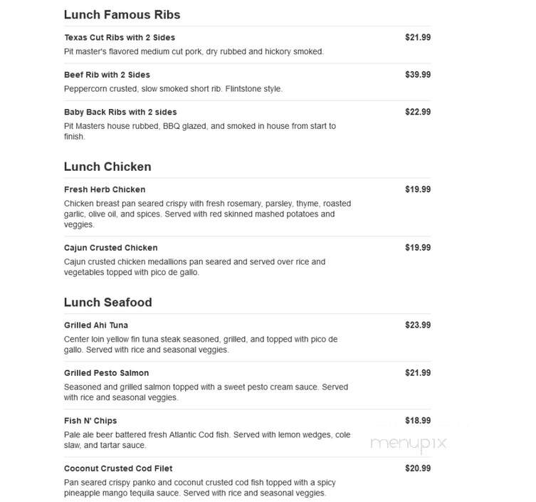 BoatHouse - Stamford, CT menu_pic