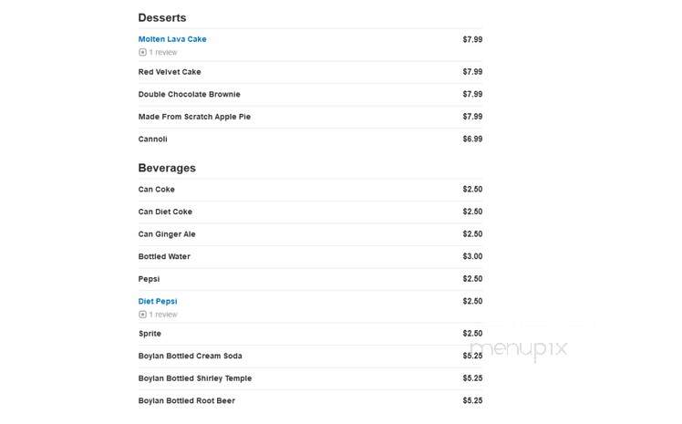 BoatHouse - Stamford, CT menu_pic