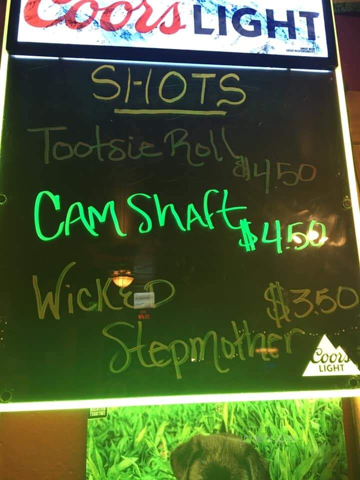 The Longbranch Bar - Grenville, SD menu_pic