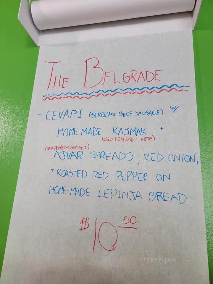 Tost - Lakewood, OH menu_pic