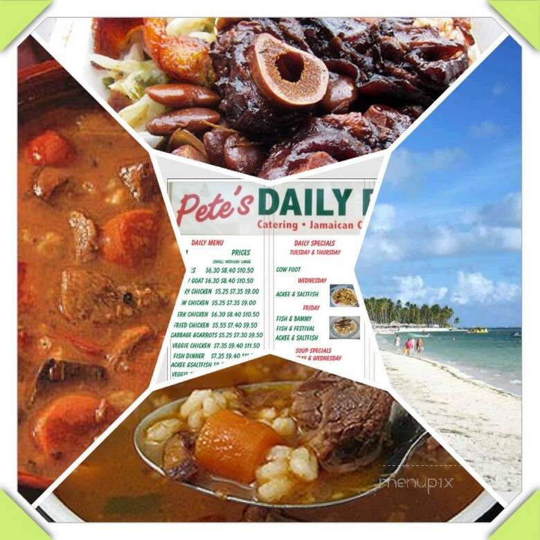 Pete's Daily Food - Springfield, MA menu_pic