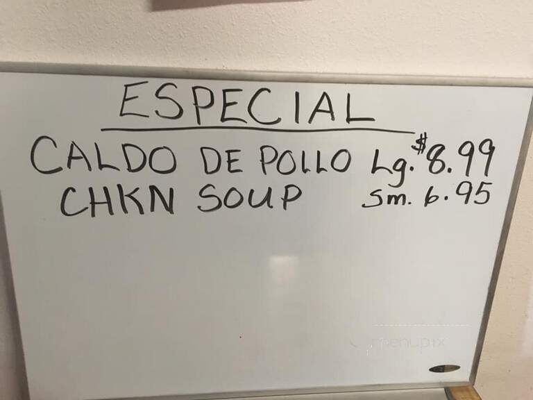 El Mexicano - Scottsbluff, NE menu_pic