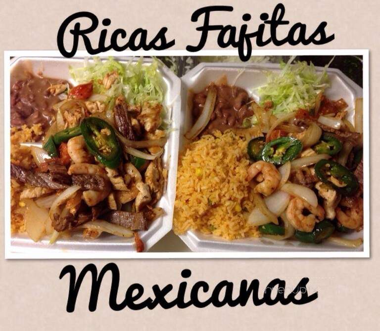 Fonda Mexicana El Paraiso - Charlotte, NC menu_pic
