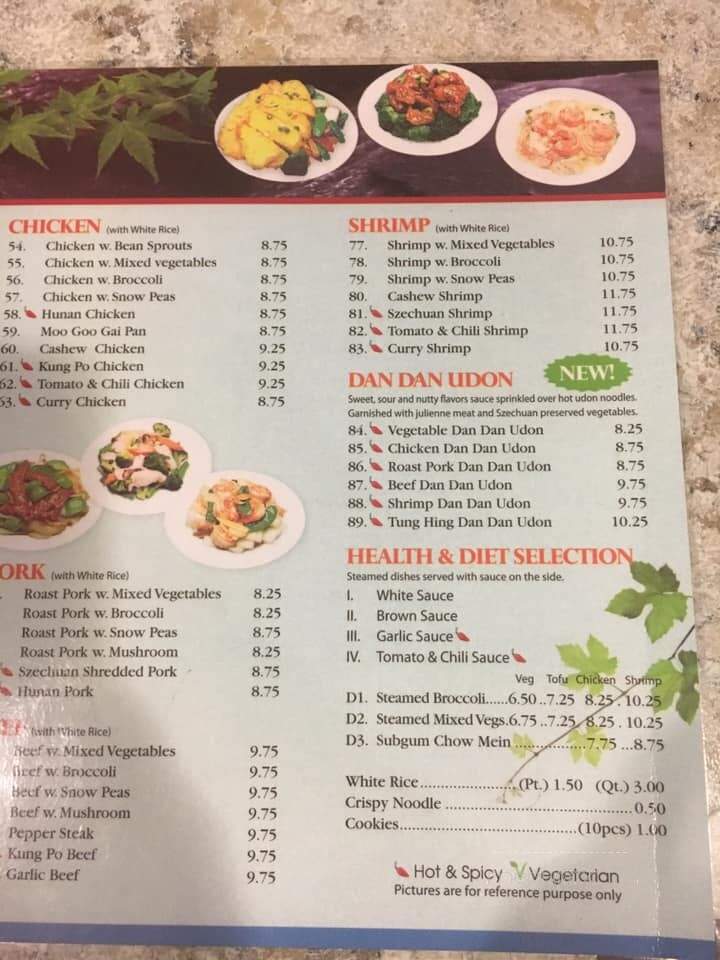 Tung Hing Chinese Restaurant - Fort Myers, FL menu_pic