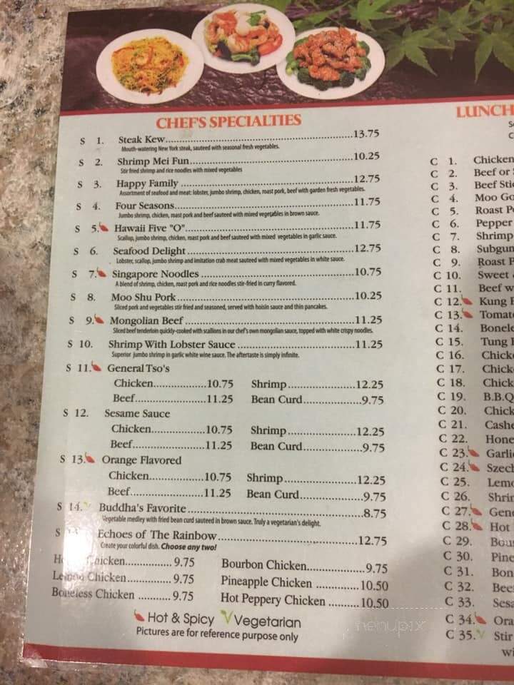 Tung Hing Chinese Restaurant - Fort Myers, FL menu_pic