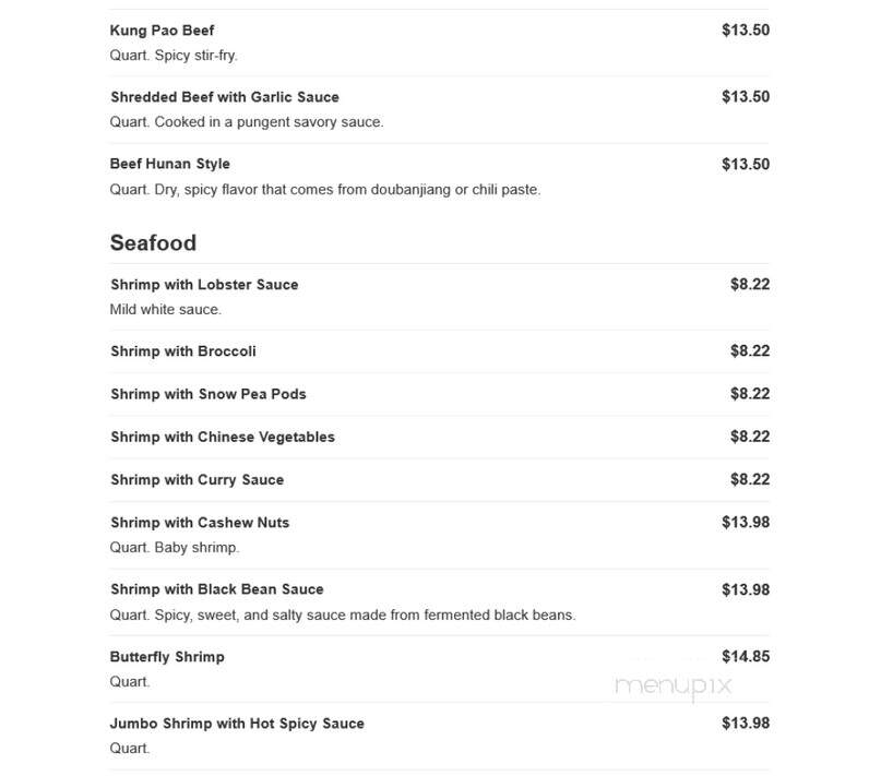Wha May Kitchen - Florence, NJ menu_pic