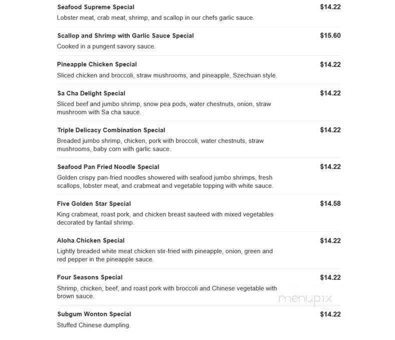 Wha May Kitchen - Florence, NJ menu_pic