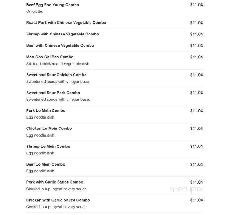 Wha May Kitchen - Florence, NJ menu_pic
