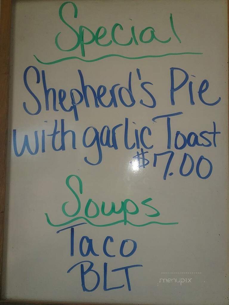 Sunset Inn - New Salem, ND menu_pic