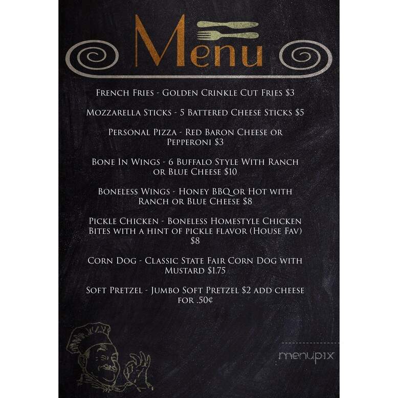 The Mad Hatter Club - Beckley, WV menu_pic