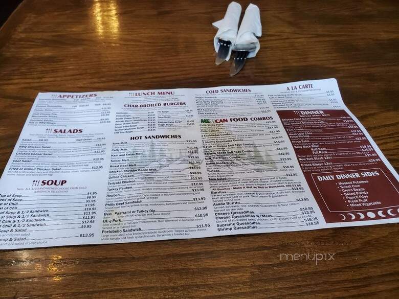 Top Town Cafe - Crestline, CA menu_pic