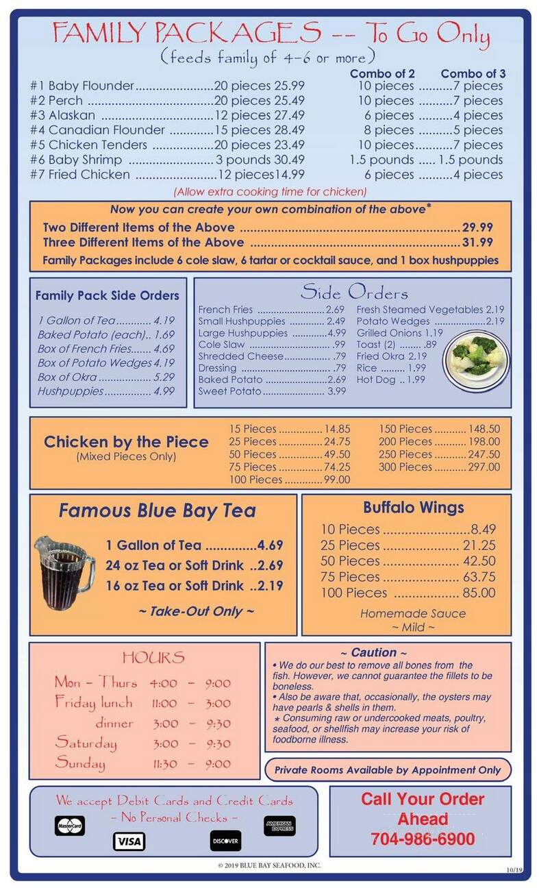 Blue Bay Seafood-Albemarle - Albemarle, NC