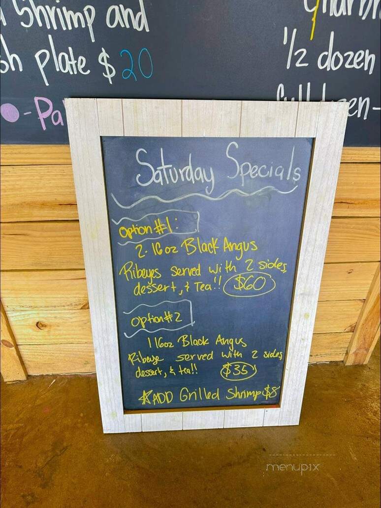 Palmers - Vicksburg, MS menu_pic