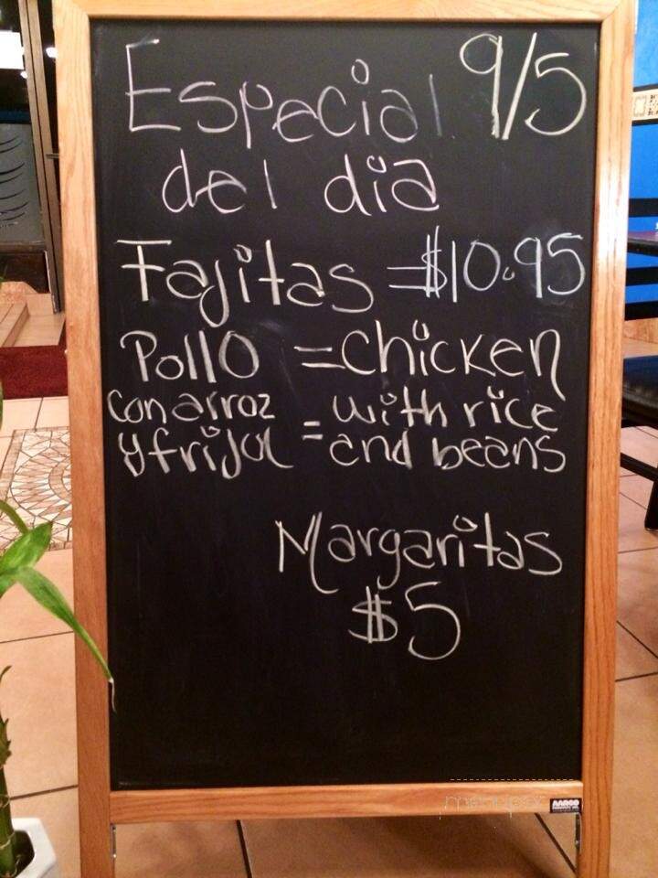 Luna Azul Cuban Mexican Restaurant & Bar - Portland, OR menu_pic