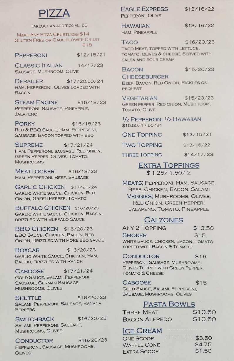 Pizza Station - Connell, WA menu_pic