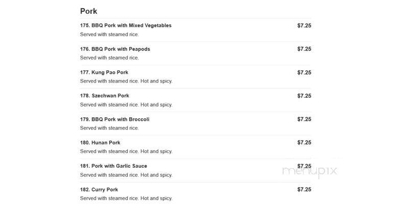 Jade's Garden - Plano, IL menu_pic